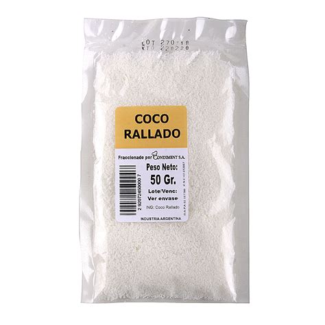coco rallado - leite de coco